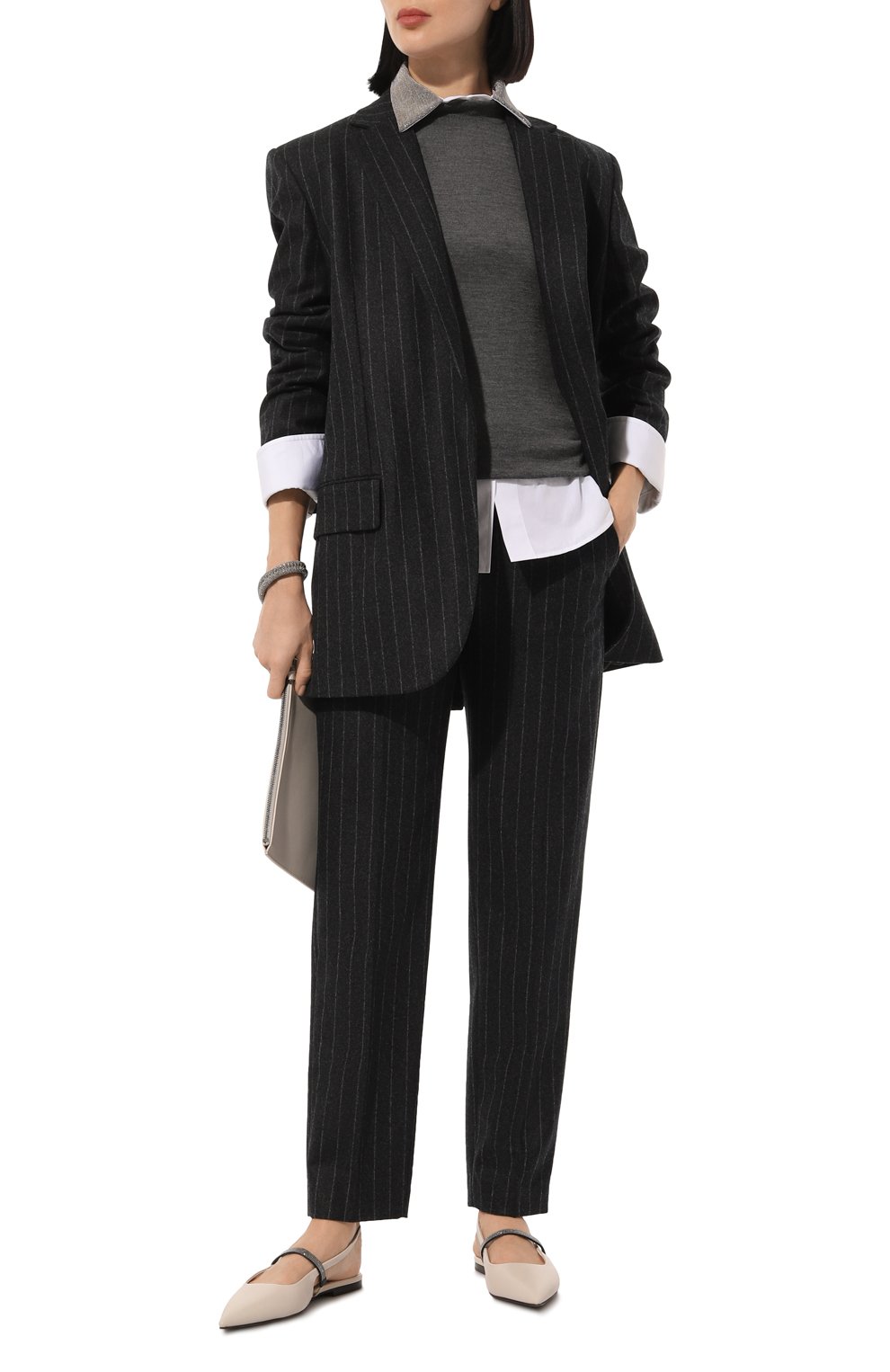 Шерстяной жакет BRUNELLO CUCINELLI, арт. ME2087313, фото 2