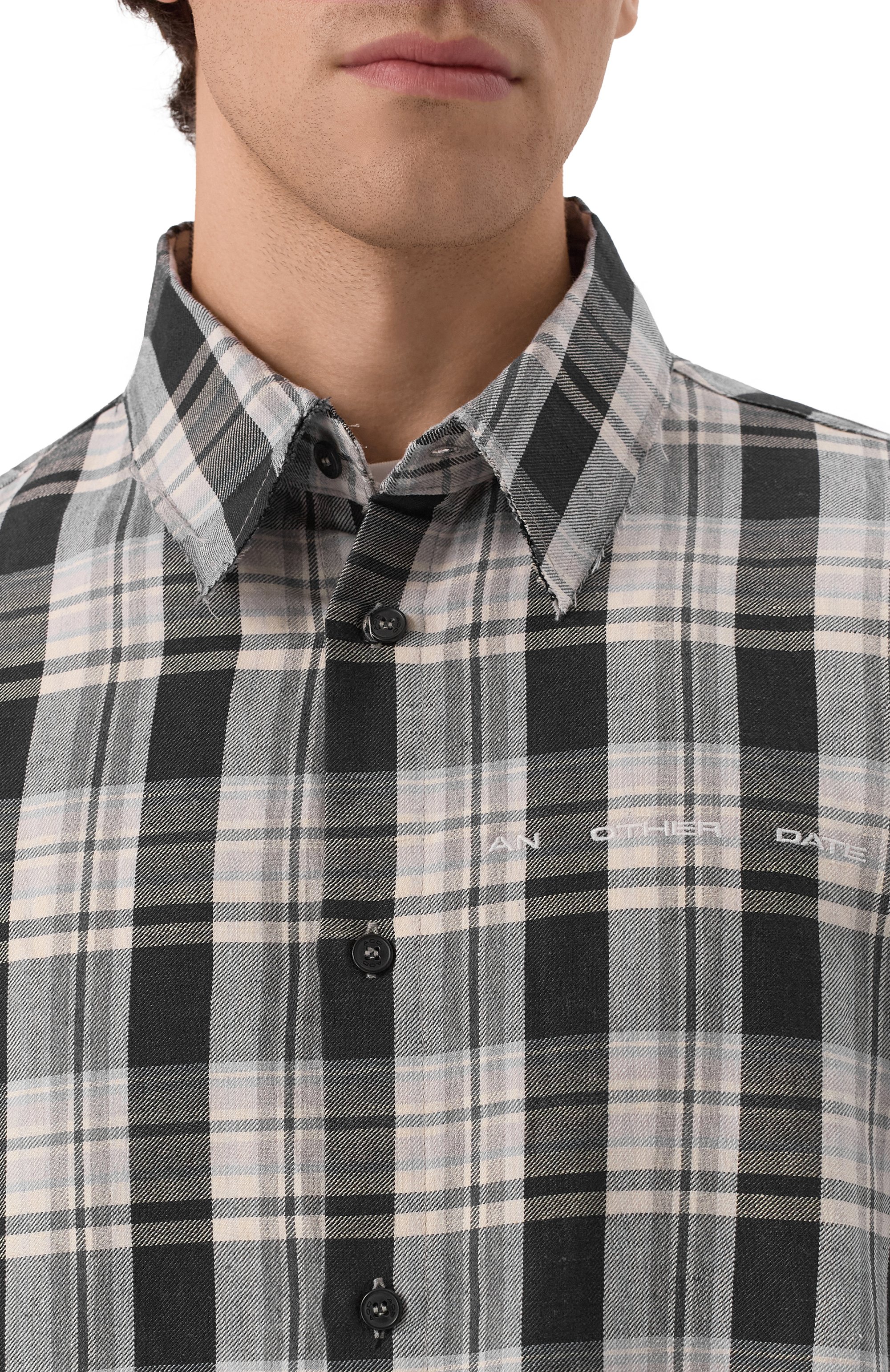 Рубашка изо льна и хлопка AN OTHER DATE, арт. S25MA0DSI159, фото 5