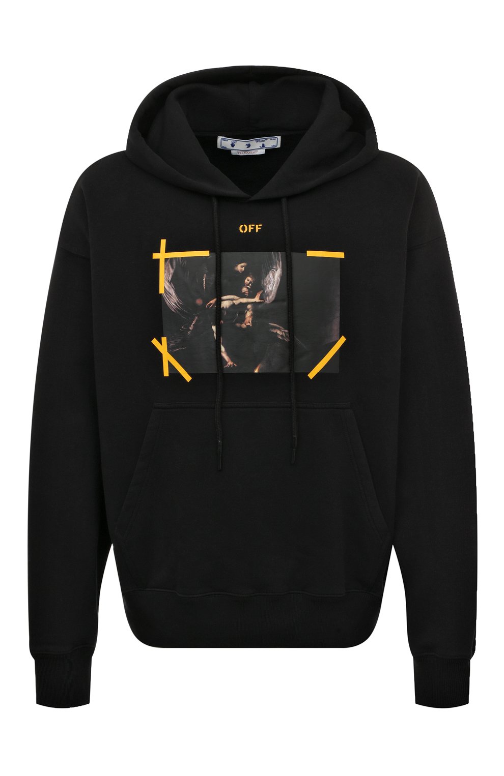 Хлопковое худи OFF-WHITE, арт. OMBB085C99FLE0091001, фото 1