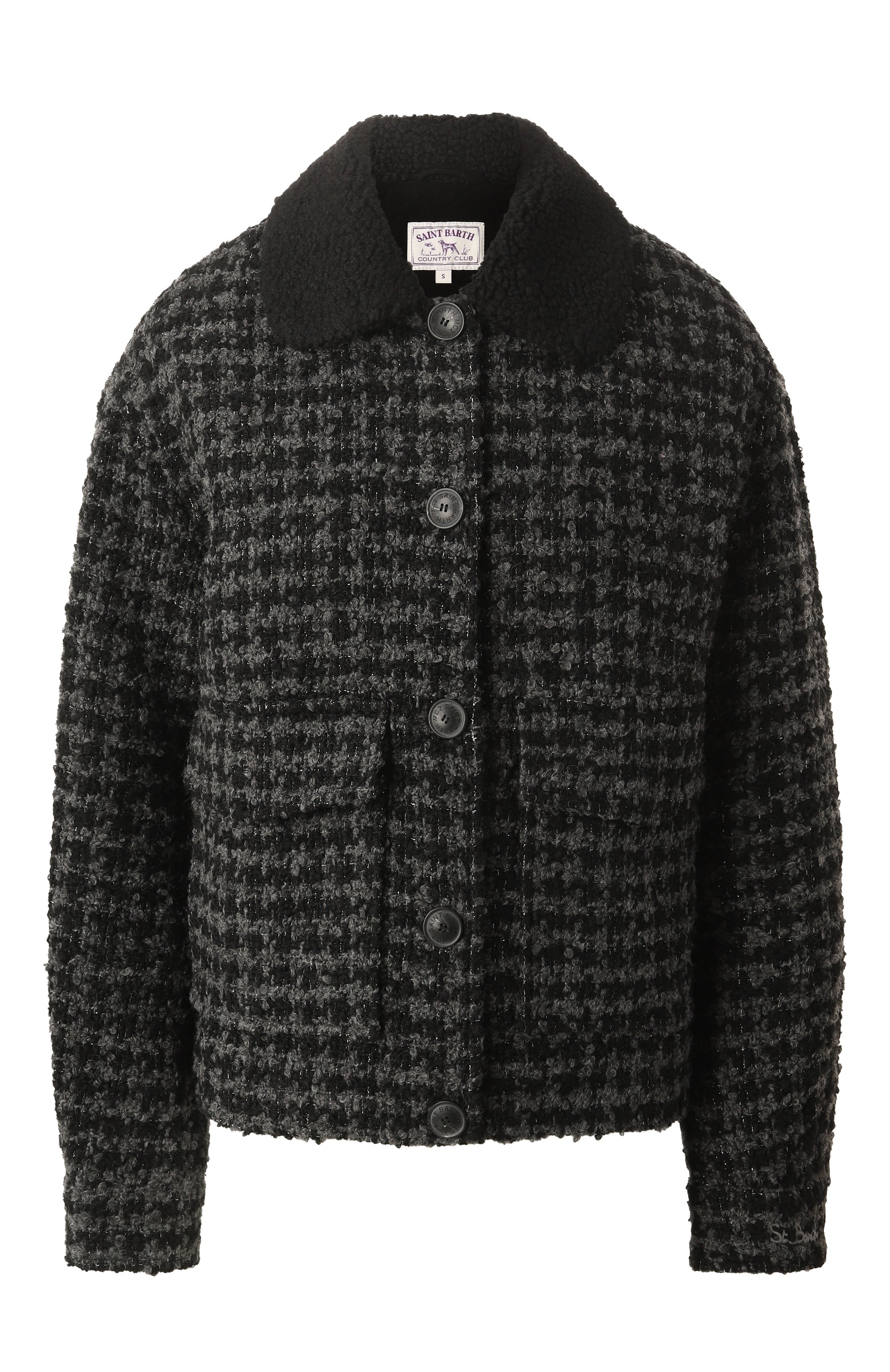 Твидовая куртка MC2 SAINT BARTH, арт. B0NNIBELL/01487G, фото 1