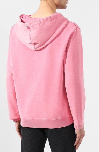 Хлопковое худи SAINT LAURENT, арт. 557555/YB2YE, фото 4