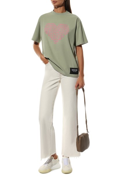 Хлопковая футболка SASHA KIM, арт. УТ-00000612, фото 2