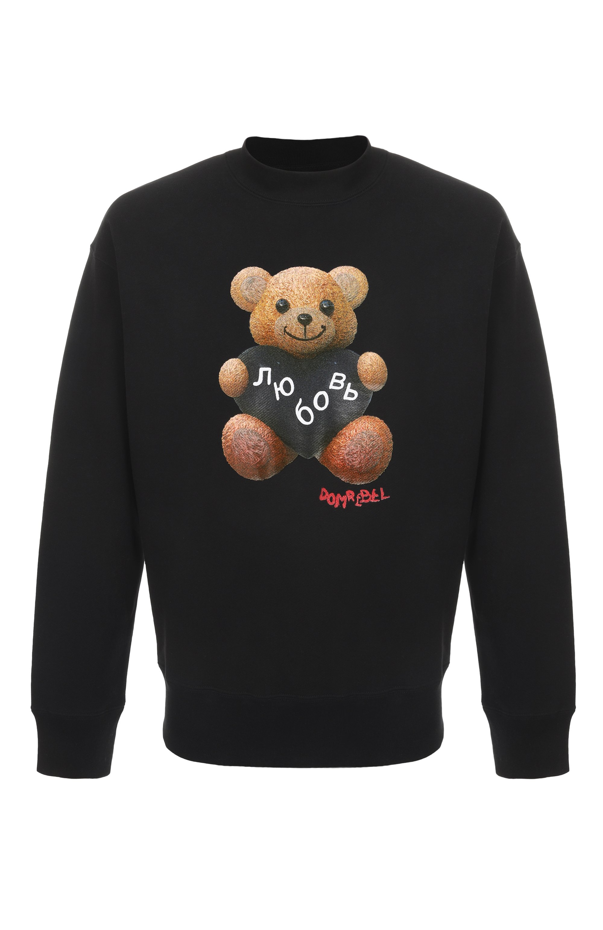 Хлопковый свитшот DOMREBEL, арт. M L0VEBEAR/SWEATHSHIRT, фото 1