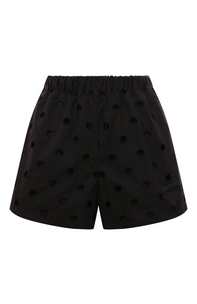Женские хлопковые шорты PRADA, арт. P202E-1Y8Q-F0002-202