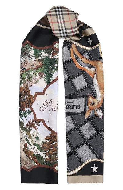 Шелковый платок BURBERRY, арт. 8045972, фото 1