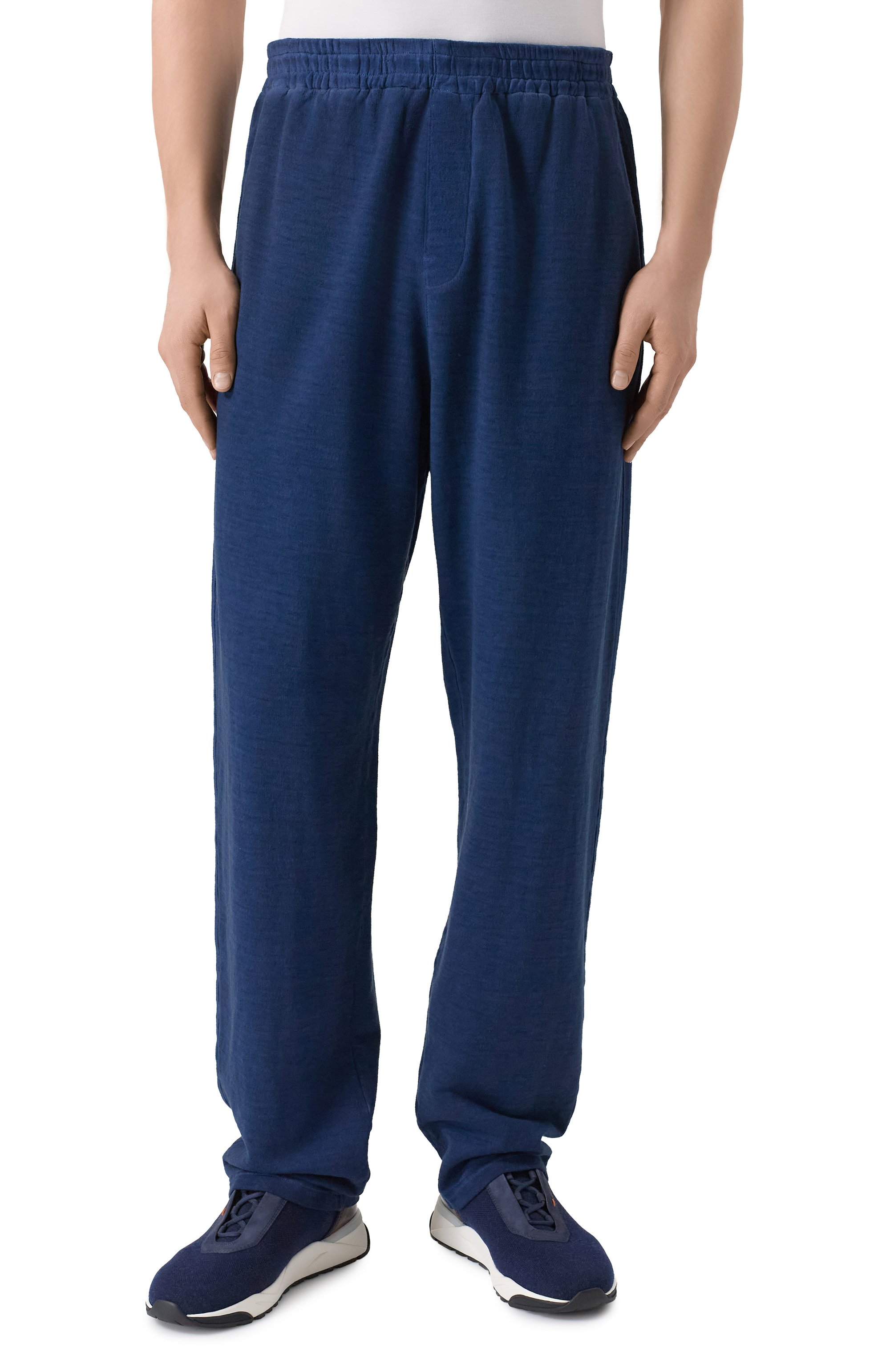 Брюки изо льна и хлопка 120% LINO, арт. 33ALIM79I9/G461/S01, фото 3