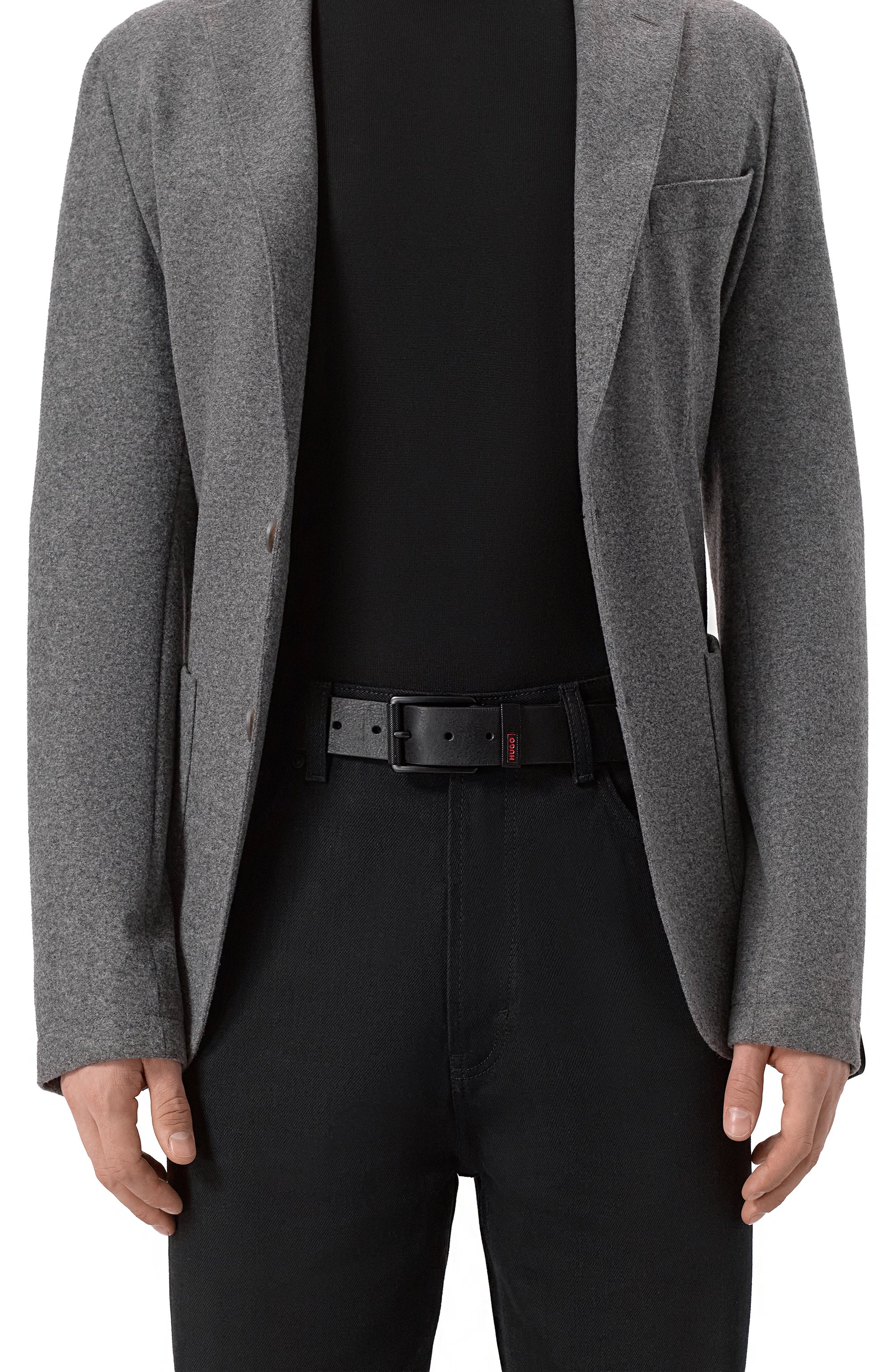 Кожаный ремень HUGO, арт. 50553992, фото 2