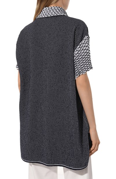 Рубашка из хлопка �и вискозы AND THE BRAND, арт. S24-SH009-1404-4910, фото 4