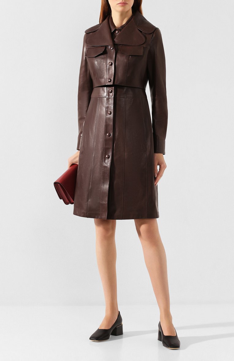 Кожаный плащ liskeard BURBERRY, арт. 8013693, фото 1