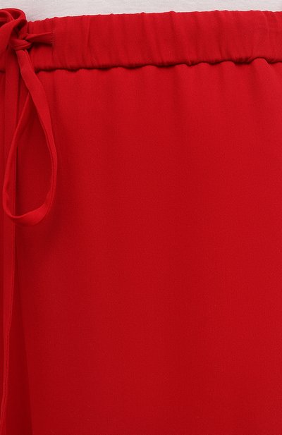 Шелковые брюки VALENTINO, арт. VB3RB4551MM, фото 5