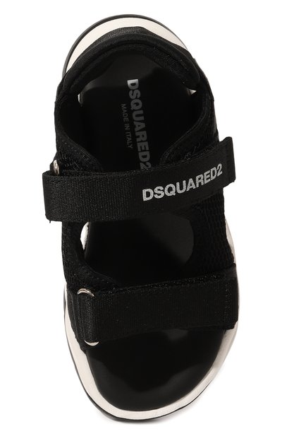 Сандалии DSQUARED2 черного цвета по цене 26400 руб., арт. 73659/20-27, фото 4 Сандалии DSQUARED2, арт. 73659/20-27, фото 4