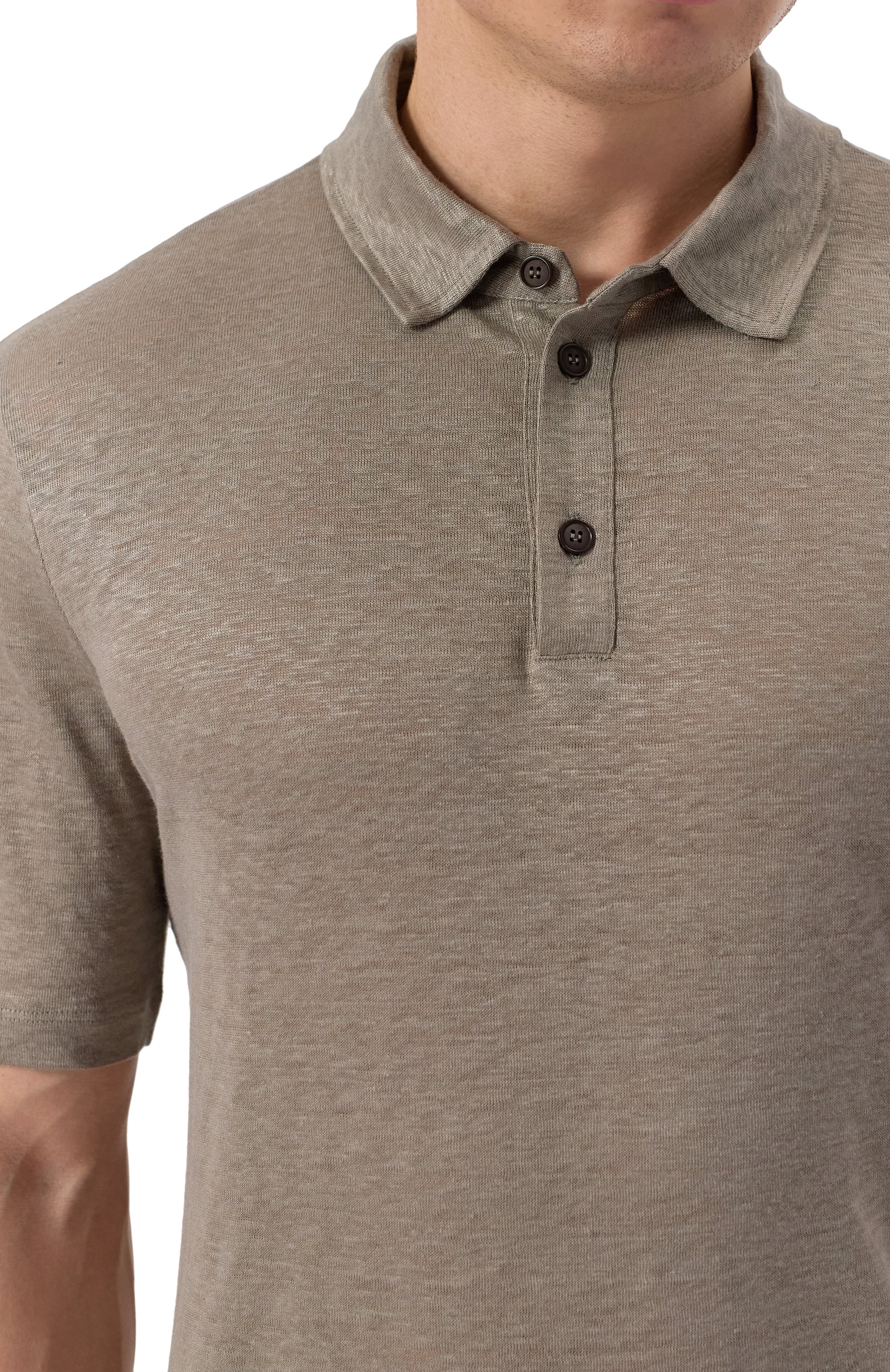 Льняное поло GIORGIO ARMANI, арт. 3RSF80/SJJMZ, фото 5