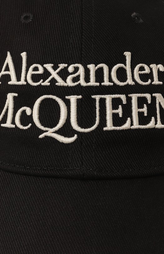 фото Хлопковая бейсболка alexander mcqueen