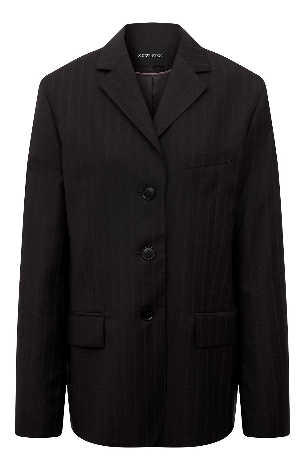 Шерстяной жакет LESYANEBO коричневого цвета по цене 58000 руб., арт. SS23/H-796/Tr, фото 1 Шерстяной жакет LESYANEBO, арт. SS23/H-796/Tr, фото 1