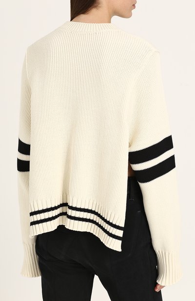 Укороченный пуловер свободного кроя с круглым вырезом MRZ, арт. S18-0002, фото 4