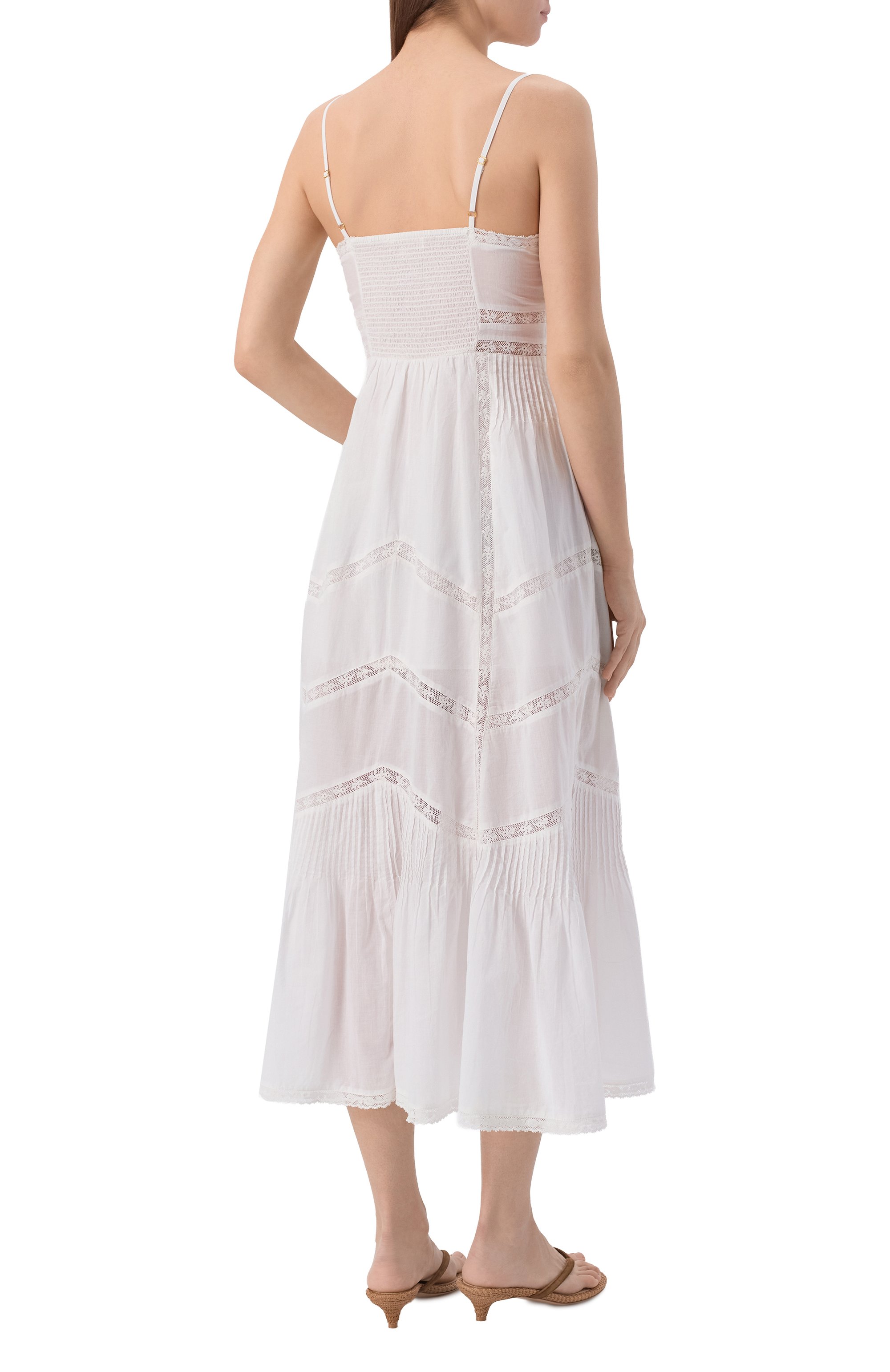 Хлопковое платье LOVE SHACK FANCY, арт. D2245-1987, фото 3