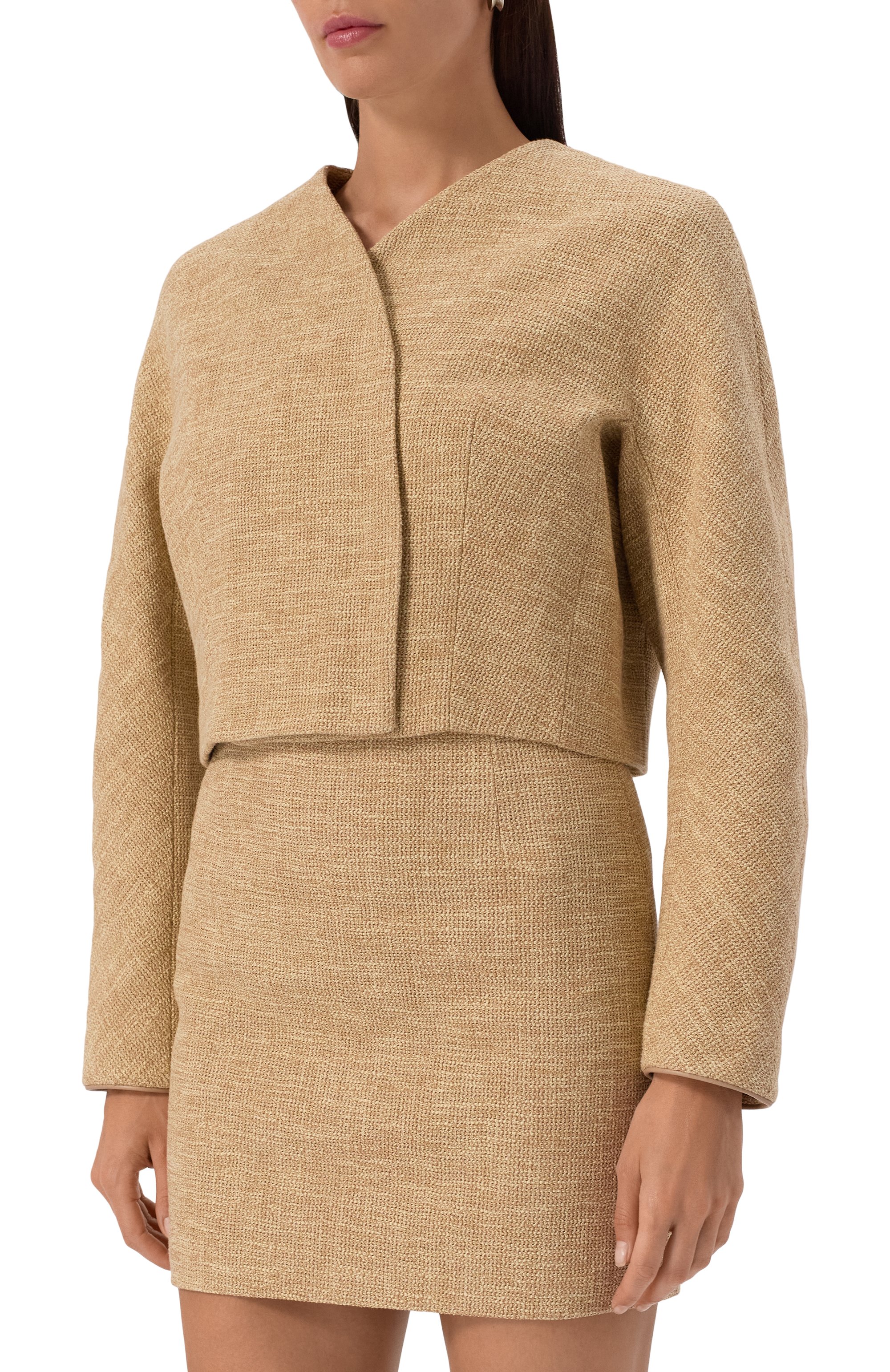 Хлопковый жакет 12 STOREEZ, арт. 125441, фото 3