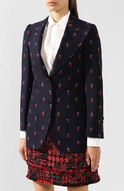 Жакет из смеси хлопка и шерсти GUCCI, арт. 577307/ZABMY, фото 3