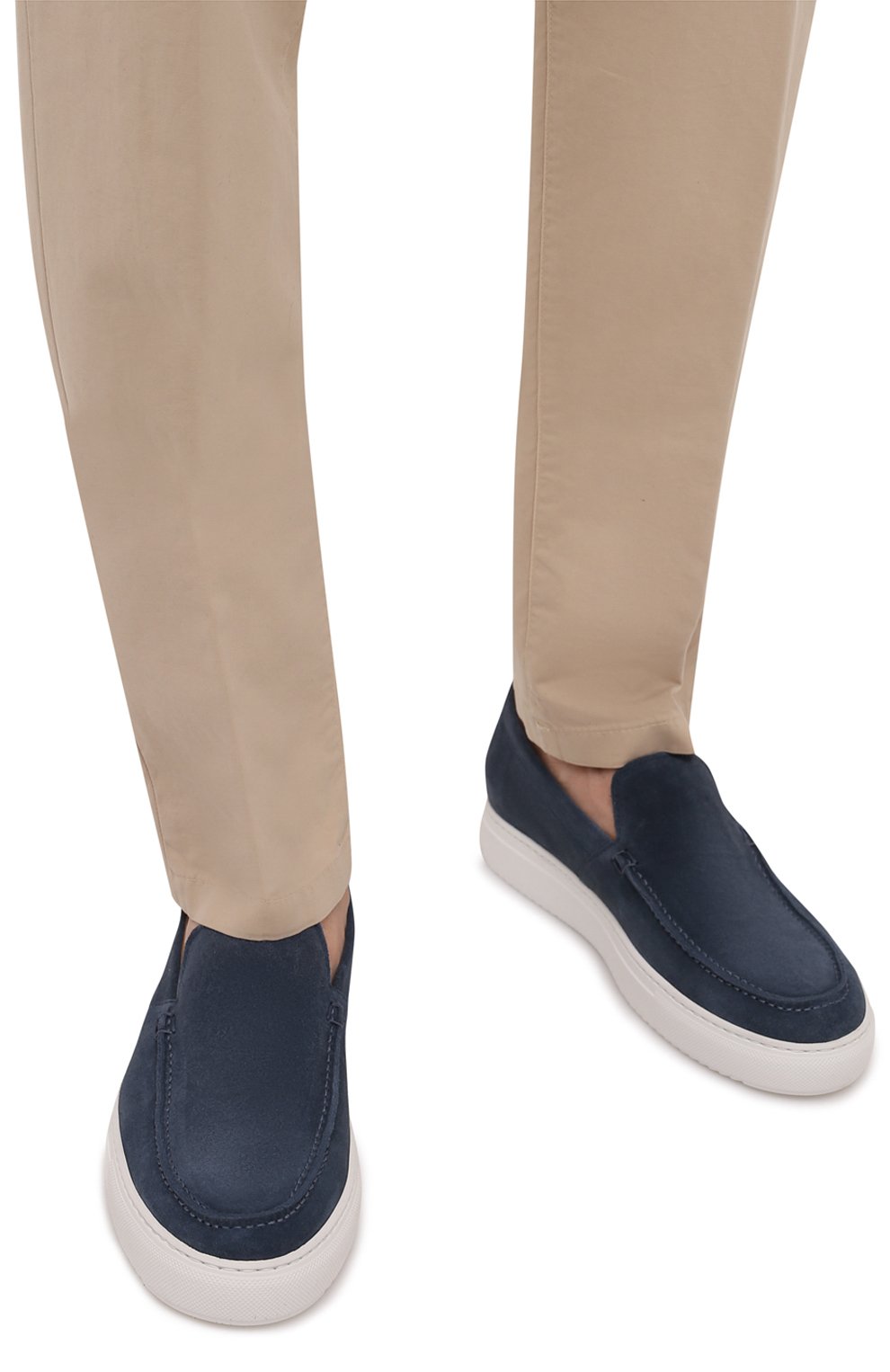 Замшевые слипоны DOUCAL'S, арт. DU2986ERICUZ106IB22, фото 3