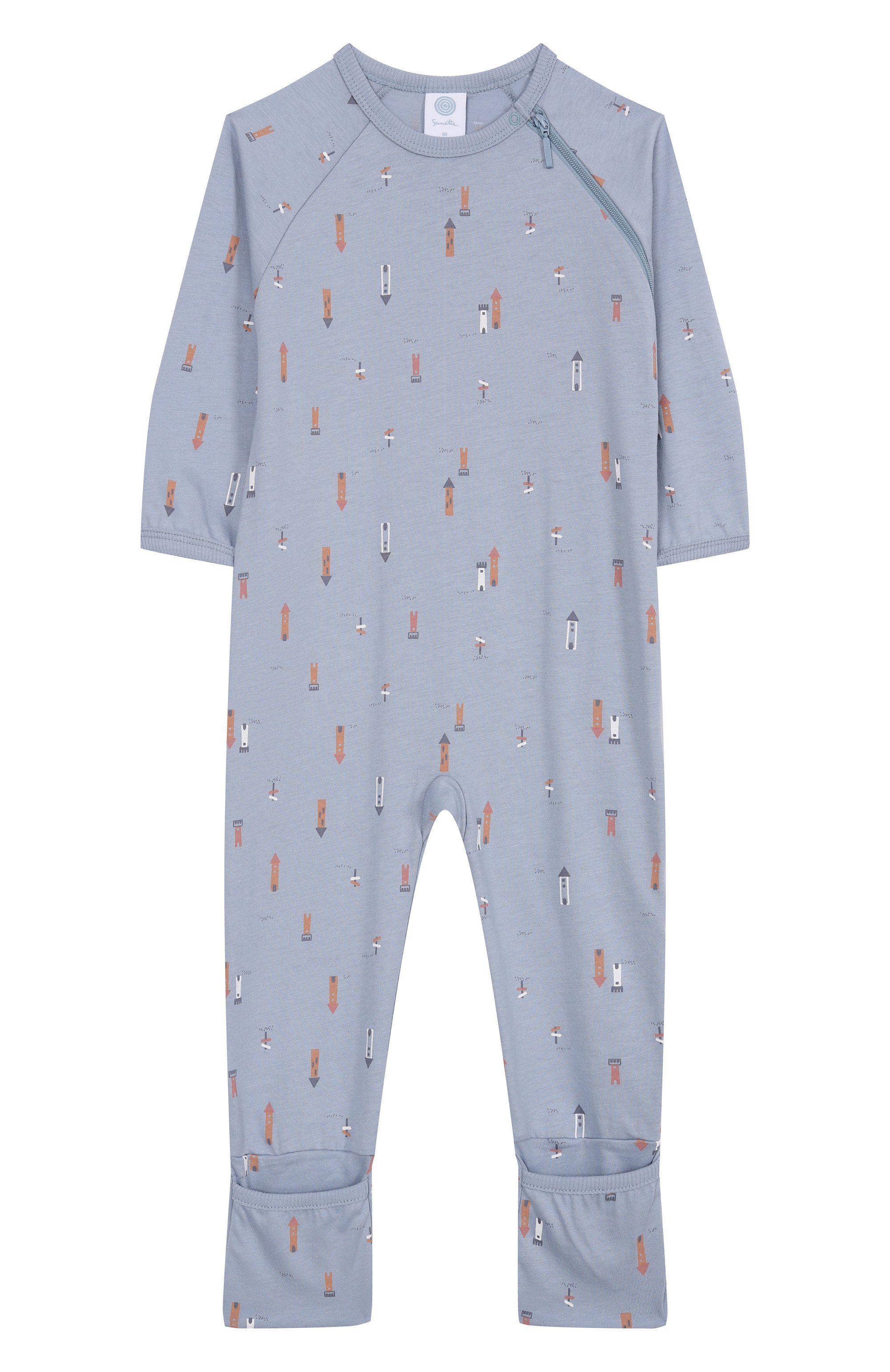 Хлопковый комбинезон SANETTA, арт. 222125, фото 1