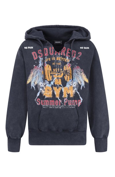 Мужской хлопковое худи DSQUARED2, арт. S74GU0942/D25028