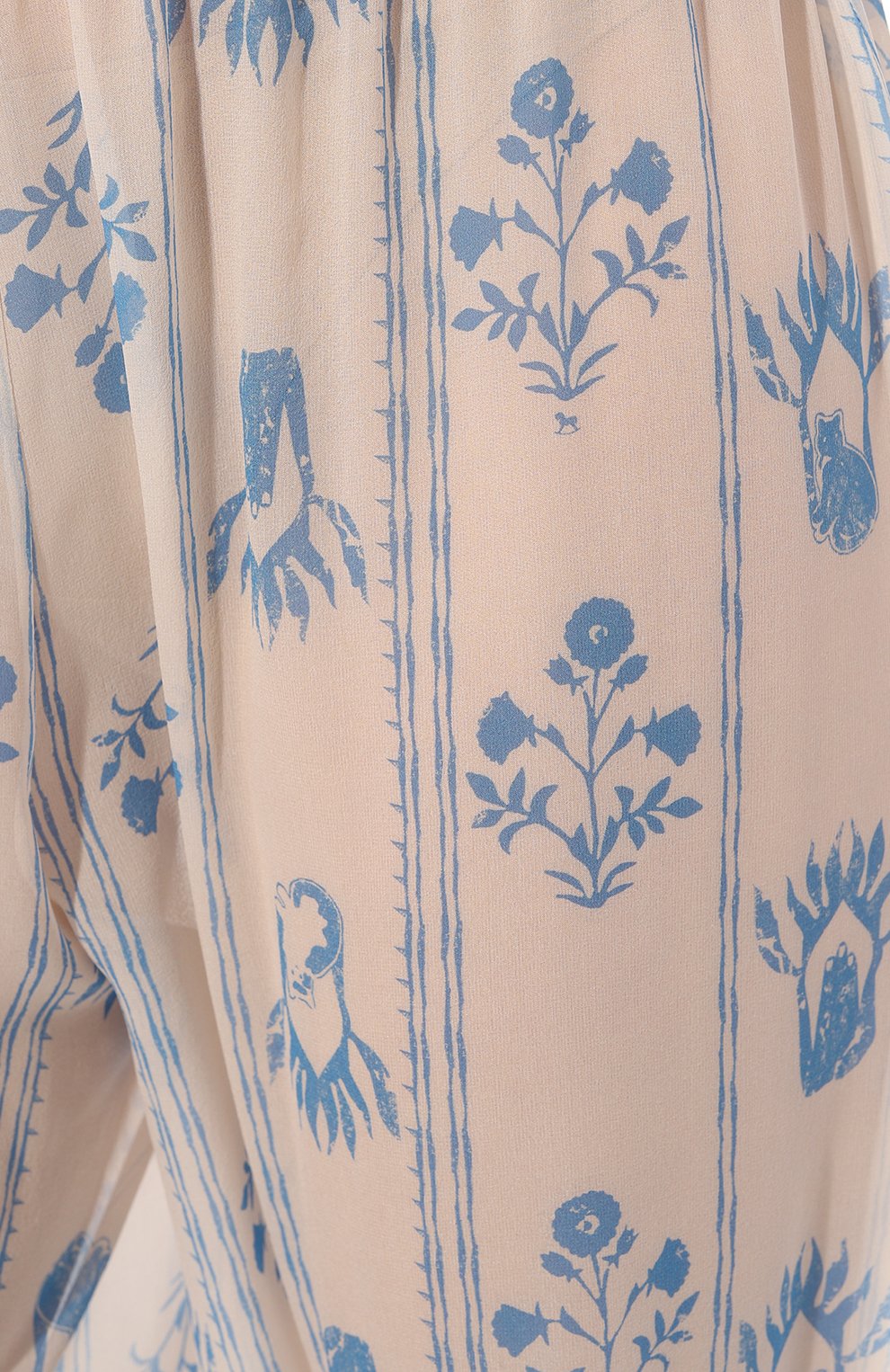 Шелковые джоггеры ULYANA SERGEENKO, арт. PNT004SS23Marocco0024т23, фото 5