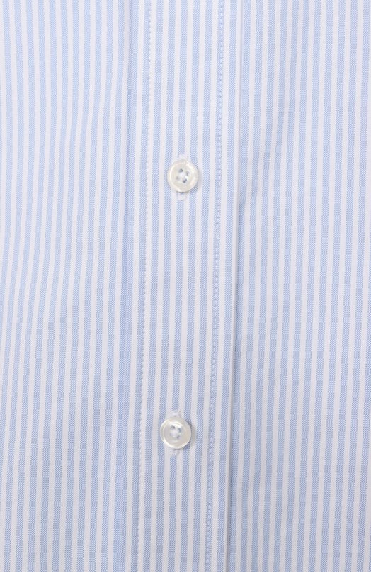 Хлопковая рубашка alexanderwang.t 4WC2251013 Голубой  4WC2251013 Фото 6