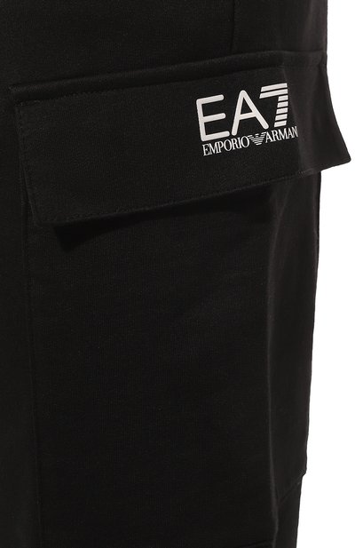 Хлопковые джоггеры EA7, арт. 8NPP59/PJ05Z, фото 5
