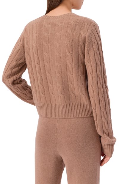 Кардиган из кашемира и шерсти SPORTY AND RICH, арт. CA00365302BE02, фото 4