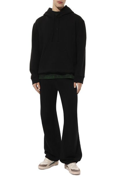 Худи MM6 черного цвета по цене 49950 руб., арт. SH0GU0004/S25624, фото 2 Худи MM6, арт. SH0GU0004/S25624, фото 2