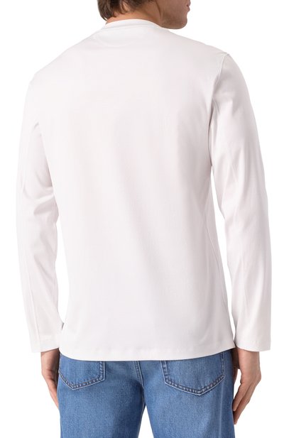 Хлопковый лонгслив BRUNELLO CUCINELLI, арт. M0B137407, фото 4