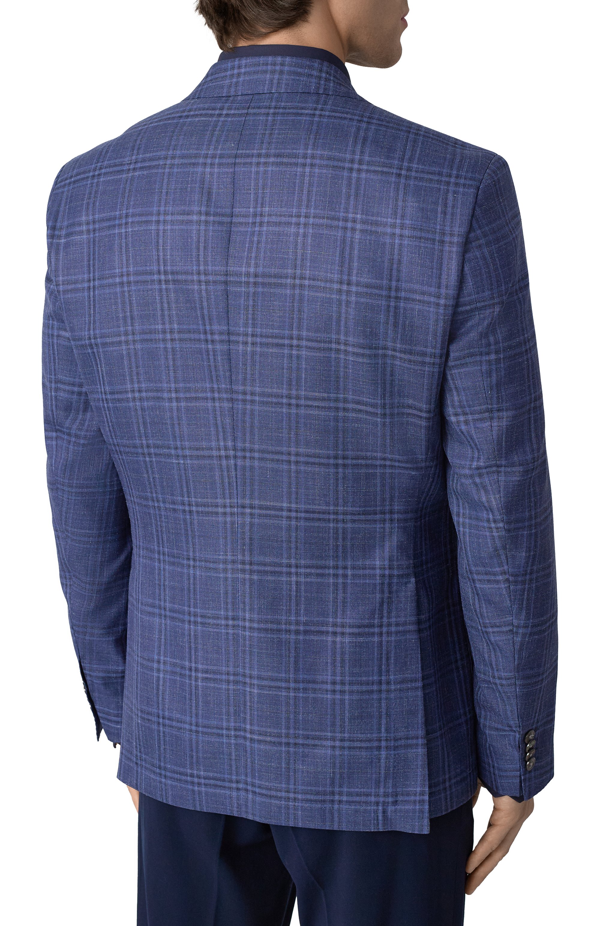 Пиджак из шерсти и шелка BOSS, арт. 50540722, фото 6