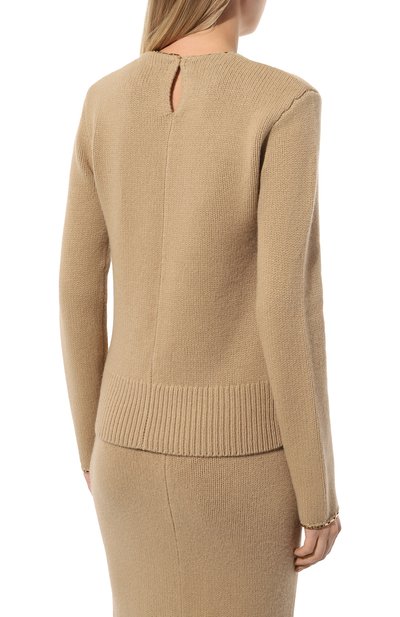 Свитер из шерсти и кашемира TOTEME, арт. 241-WRT1015-YA0004, фото 4