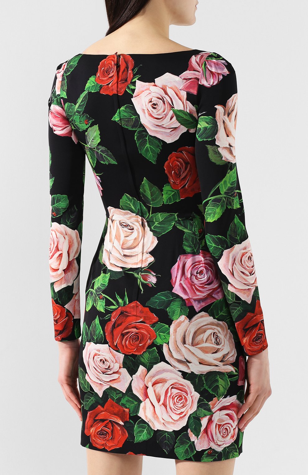 Шелковое платье DOLCE & GABBANA, арт. F6D30T/FSAX7, фото 4