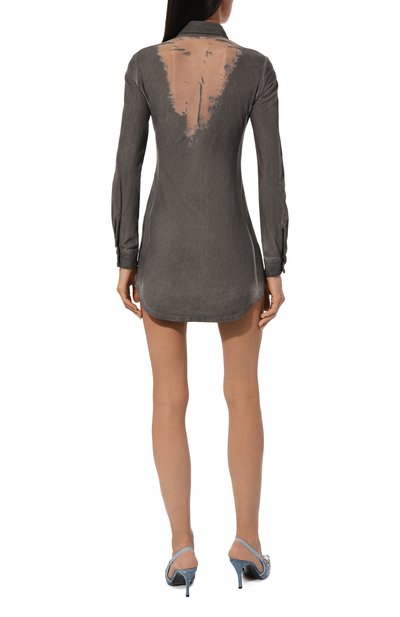 Хлопковое платье DIESEL, арт. A17125/0CLBZ, фото 4