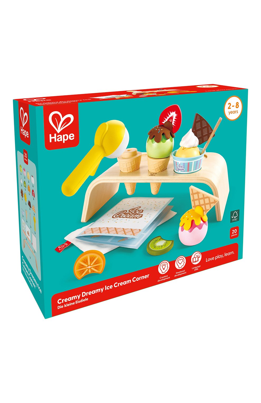 Игрушка-сортер собери мороженое HAPE, арт. E3217_HP, фото 2