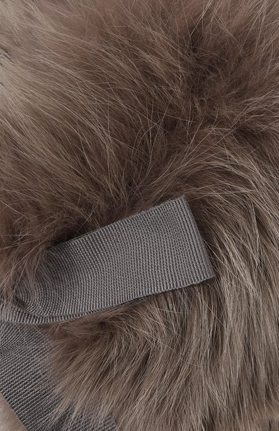 Меховой воротник из лисы MANZONI24, арт. 23MBC0LL0-SH, фото 3