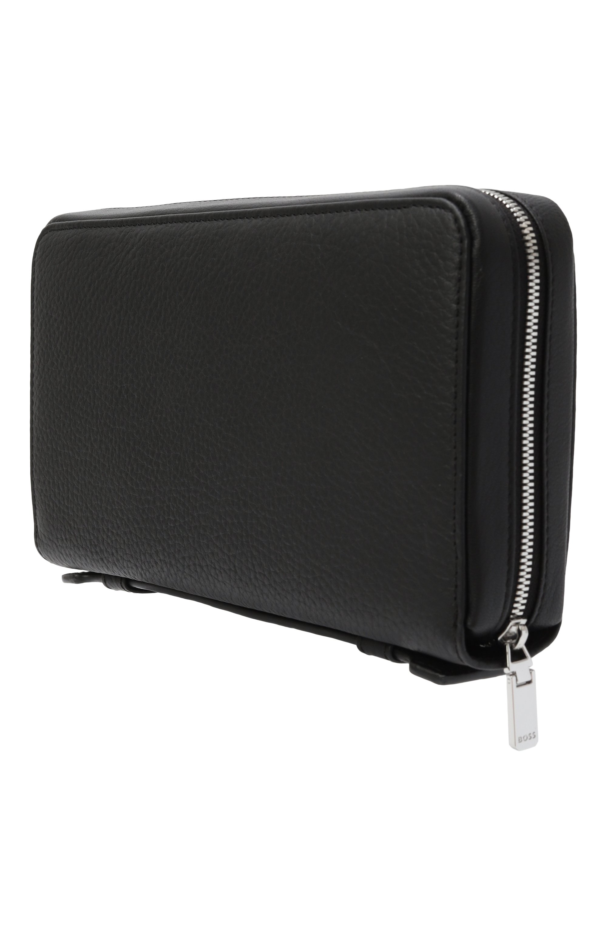 Кожаное портмоне BOSS черного цвета по цене 36950 руб., арт. 50536073, фото 2 Кожаное портмоне BOSS, арт. 50536073, фото 2
