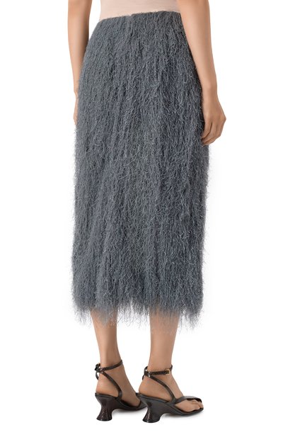 Юбка DRIES VAN NOTEN серого цвета по цене 92650 руб., арт. 010860-2031-803, фото 4 Юбка DRIES VAN NOTEN, арт. 010860-2031-803, фото 4