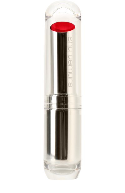 Женская помада с эффектом сияния rouge unlimited sheer shine, оттенок rd 164 SHU UEMURA, арт. 4935421613408