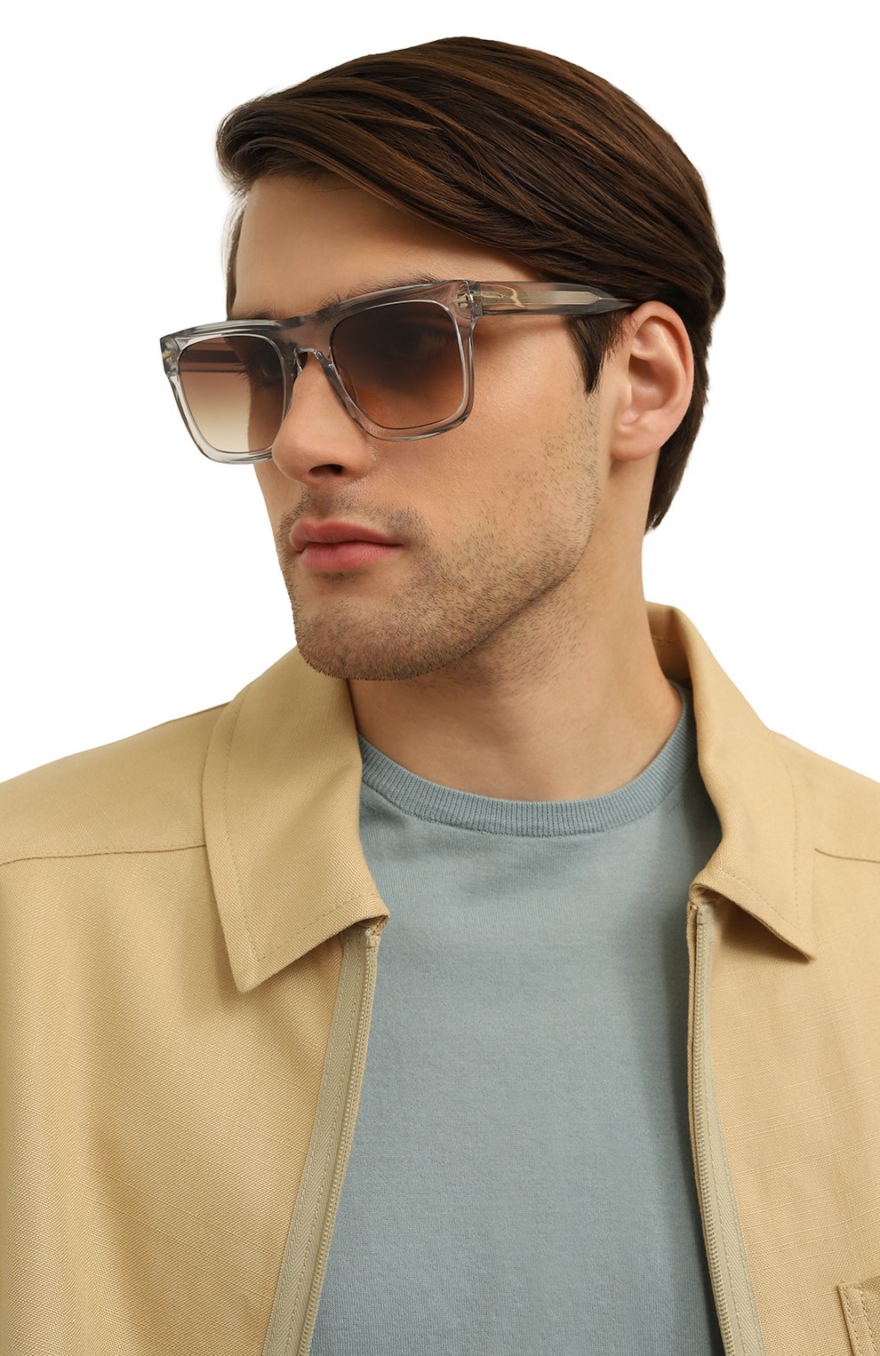 Солнцезащитные очки DAVID BECKHAM прозрачного цвета по цене 25900 руб., арт. DB7000 FLAT 63M, фото 2 Солнцезащитные очки DAVID BECKHAM, арт. DB7000 FLAT 63M, фото 2