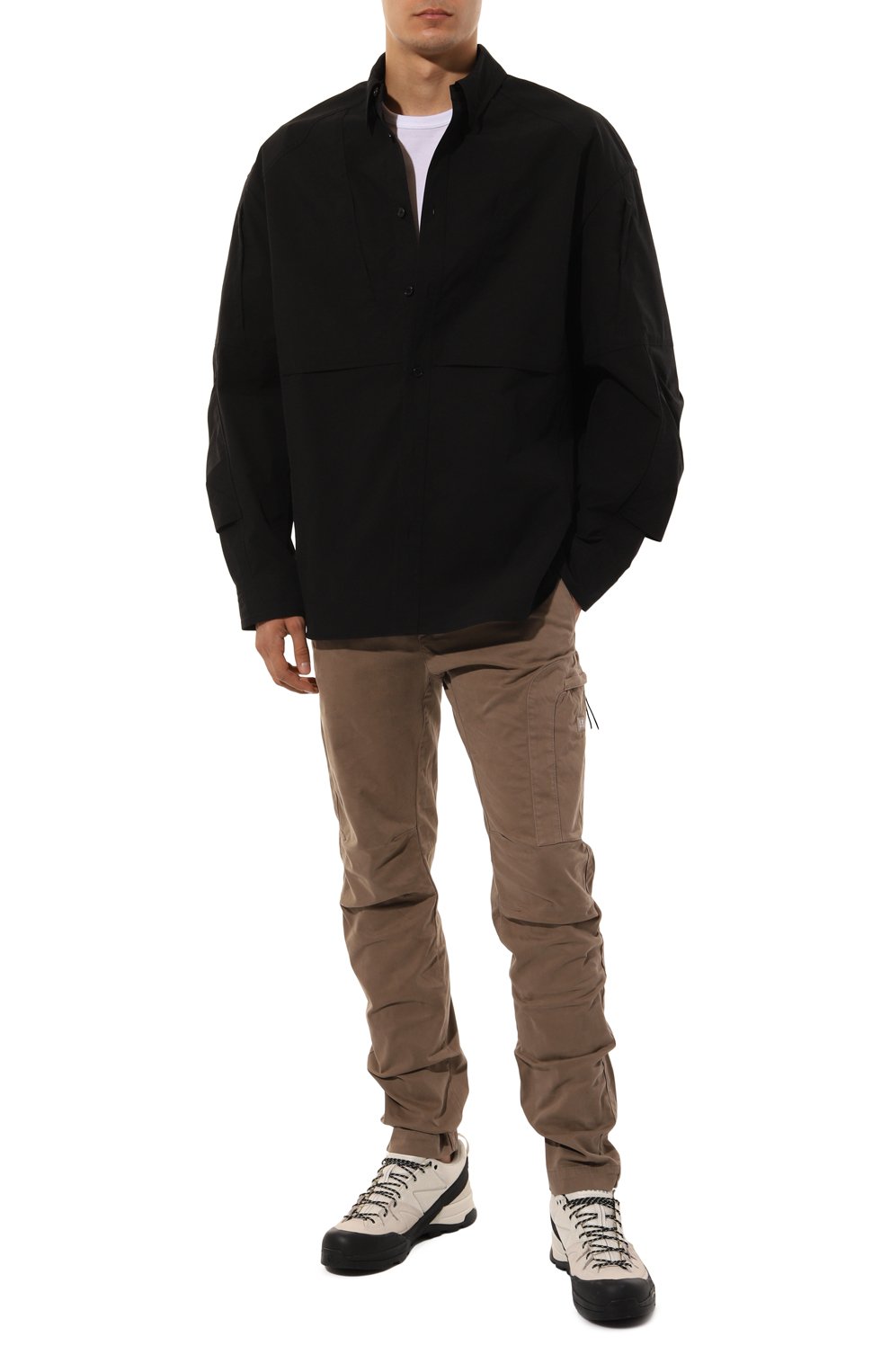 Хлопковые брюки C.P. COMPANY, арт. 17CMPA200A005529G, фото 2