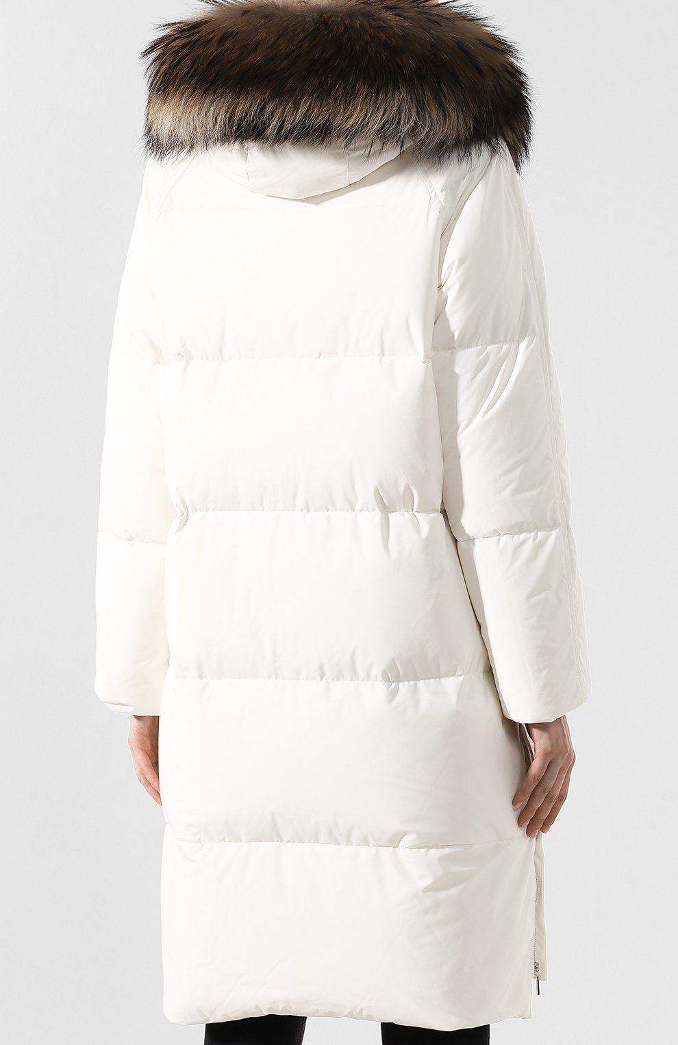 Пуховик с капюшоном MOORER, арт. ENIA-STP/A19D530ST0P, фото 4