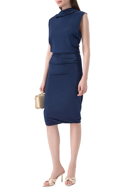 Атласные мюли shirley 80 LE SILLA, арт. 6621F080BXPPSME, фото 3