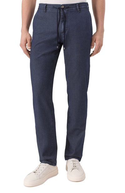 Джинсы hybrid fit ZILLI темно-синего цвета по цене 154500 руб., арт. CP414BM0423VLXS00, фото 3 Джинсы hybrid fit ZILLI, арт. CP414BM0423VLXS00, фото 3