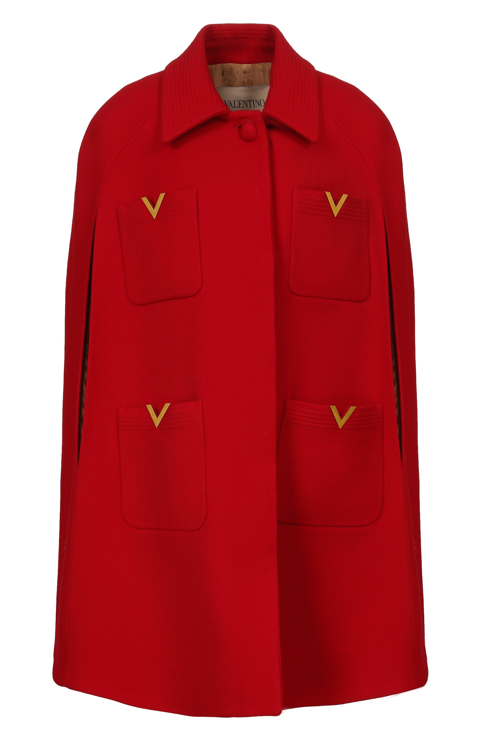 Шерстяной кейп VALENTINO, арт. 8B3CG4T5/5KJ, фото 1