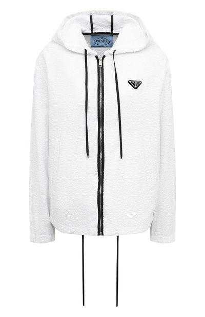 Хлопковый кардиган PRADA, арт. P500M-1ZR3-F0009-211, фото 1