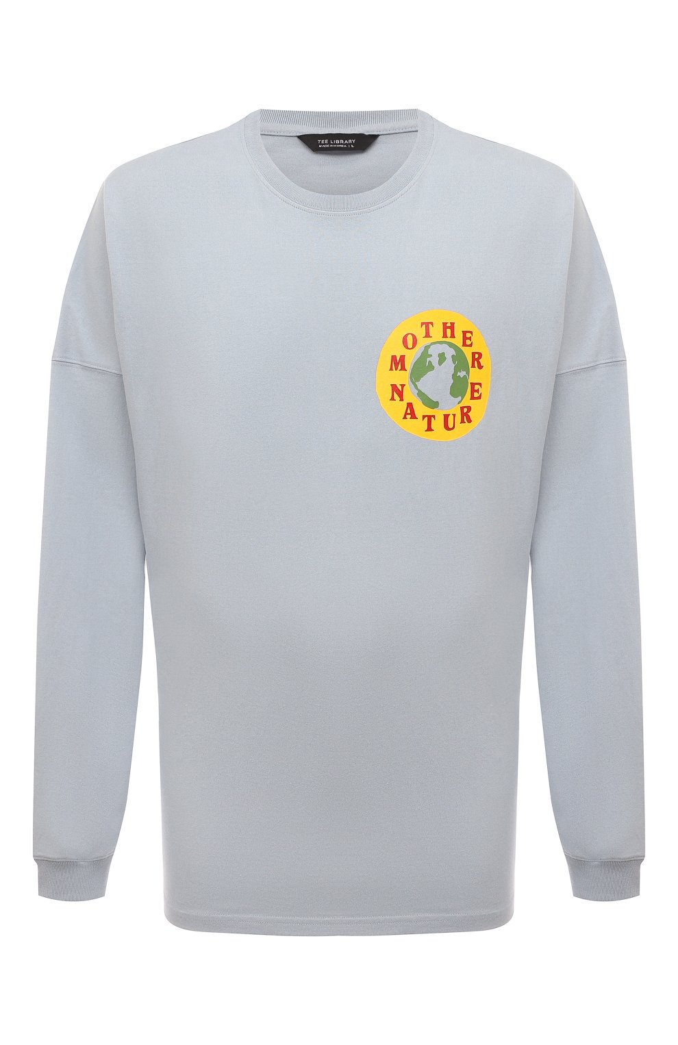 Хлопковый лонгслив TEE LIBRARY, арт. TC0L-37-SB, фото 1