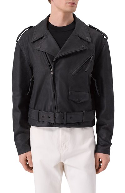 Кожаная куртка BALMAIN, арт. GH1TD580/LE11, фото 3