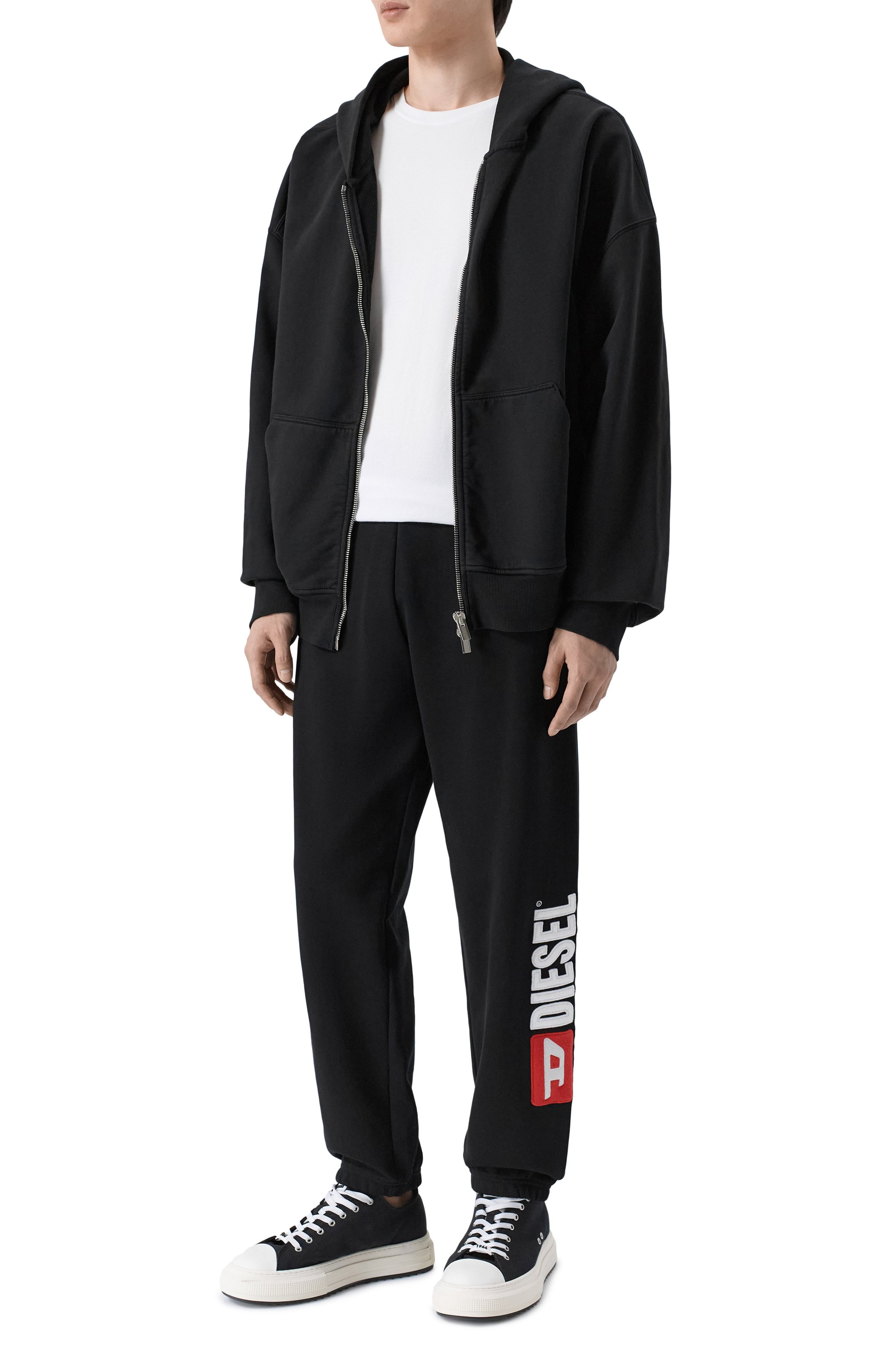 Хлопковые джоггеры DIESEL, арт. A20026/0GEAD, фото 2